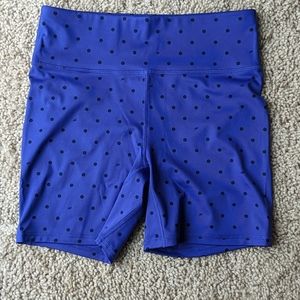 NWT Fabletics ultracool polka dot shorts